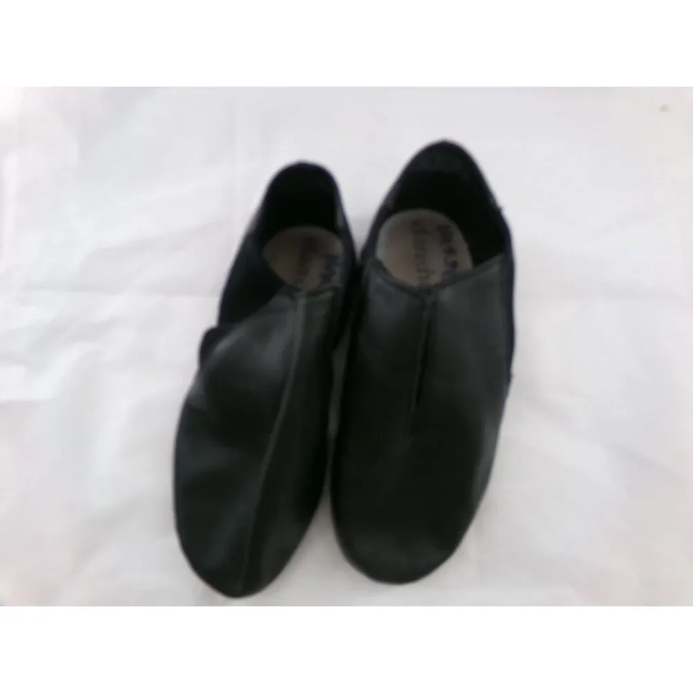 Pre-Owned Dance Shoes Jazz Danz N Motion 9515 Black 7M Split Sole